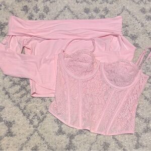 White fox pinky bundle